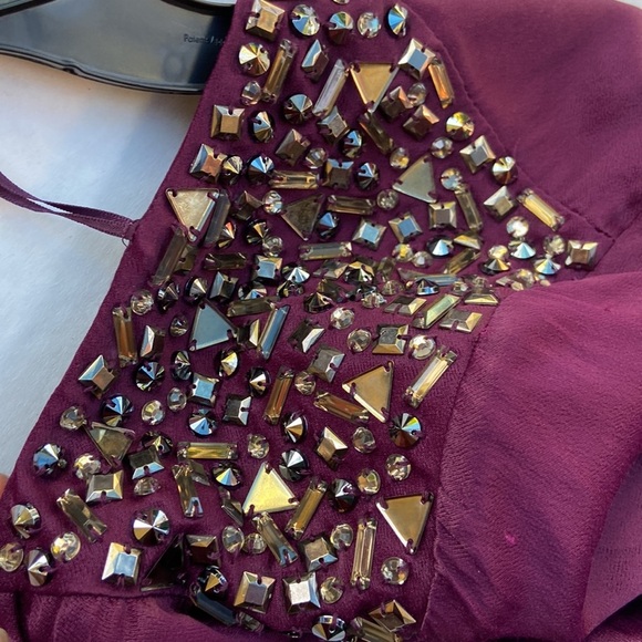 New Guess One shoulder Draped Dress - Picture 8 of 9